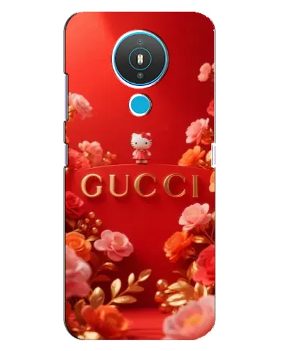 Чехол для Nokia 1.4 с картинкой «Gucci — золотой сад»