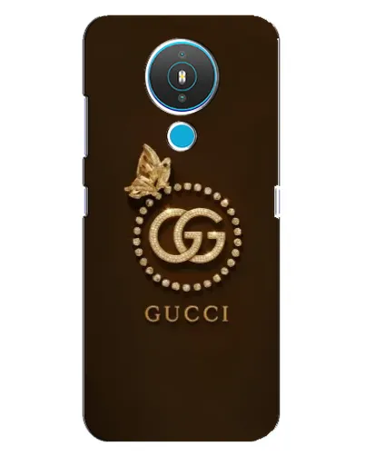 Чехол для Nokia 1.4 с картинкой «Gucci — золотая бабочка»
