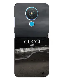 Чехол для Nokia 1.4 с картинкой «Gucci — морской прибой»