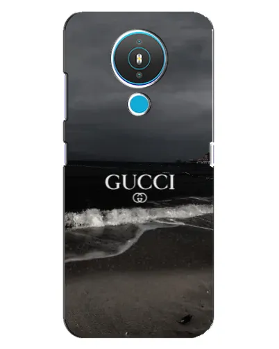 Чехол для Nokia 1.4 с картинкой «Gucci — морской прибой»