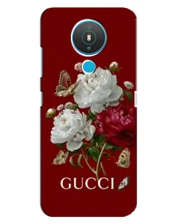 Чехол для Nokia 1.4 с картинкой «Gucci —  сад»