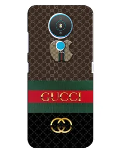 Чехол для Nokia 1.4 с картинкой «Gucci — брендированный десерт»