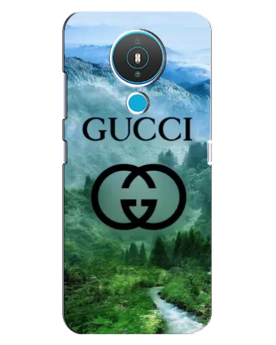 Чехол для Nokia 1.4 с картинкой «Gucci — горный пейзаж»