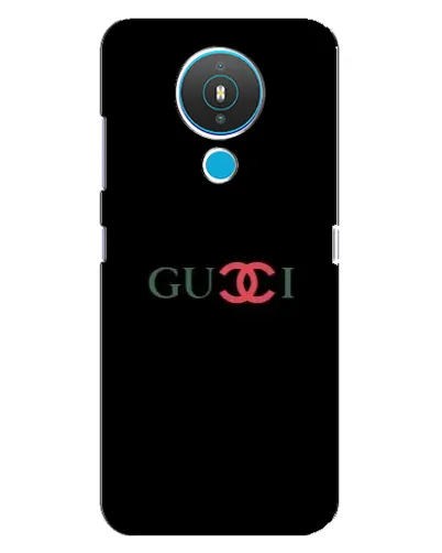 Чехол для Nokia 1.4 с картинкой «Gucci — красный градиент»