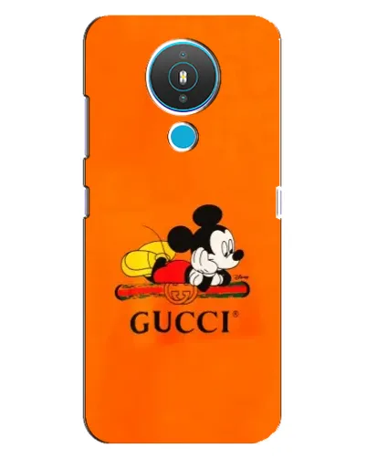 Чехол для Nokia 1.4 с картинкой «Микки Маус Gucci — оранж» Чехол для Nokia 1.4 с картинкой «Микки Маус Gucci — оранж»