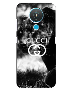 Чехол для Nokia 1.4 с картинкой «Gucci — дикая природа»