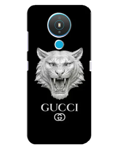 Чехол для Nokia 1.4 с картинкой «Gucci — серебряный лев» Чехол для Nokia 1.4 с картинкой «Gucci — серебряный лев»