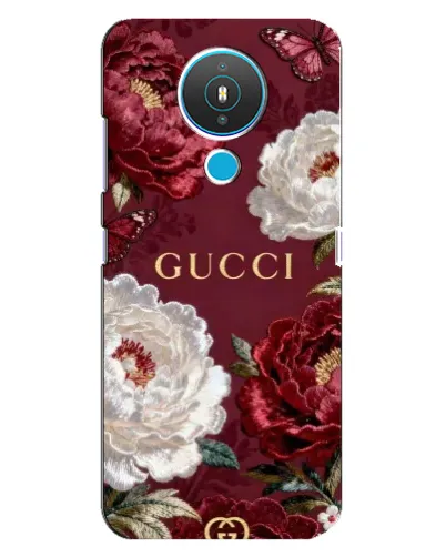 Чехол для Nokia 1.4 с картинкой «Gucci — бордовые розы» Чехол для Nokia 1.4 с картинкой «Gucci — бордовые розы»
