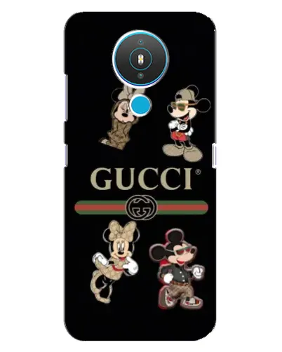 Чехол для Nokia 1.4 с картинкой «Gucci — герои Disney и монограмма» Чехол для Nokia 1.4 с картинкой «Gucci — герои Disney и монограмма»