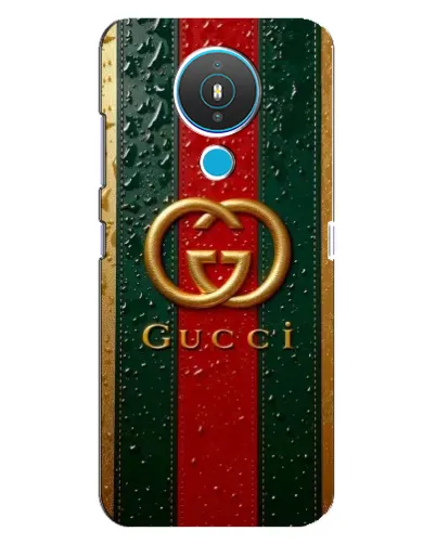 Чехол для Nokia 1.4 с картинкой «Gucci — фирменная полоса и золото» Чехол для Nokia 1.4 с картинкой «Gucci — фирменная полоса и золото»