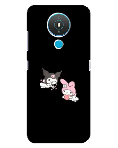Чехол для Nokia 1.4 с картинкой «My Melody и Kuromi»