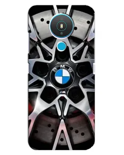 Чехол для Nokia 1.4 с картинкой «BMW — деталь диска»