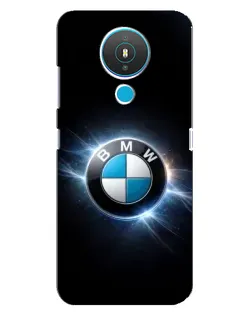 Чехол для Nokia 1.4 с картинкой «BMW — неоновое сияние»