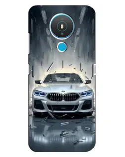 Чехол для Nokia 1.4 с картинкой «BMW в свете фар»