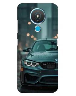 Чехол для Nokia 1.4 с картинкой «BMW в огнях города»