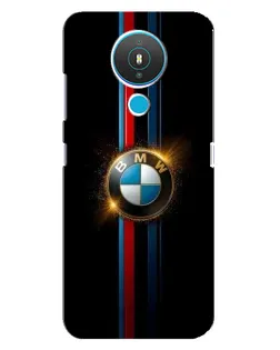 Чехол для Nokia 1.4 с картинкой «BMW M-Power неон»