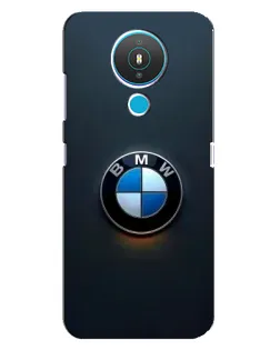 Чехол для Nokia 1.4 с картинкой «Логотип BMW — минимализм»
