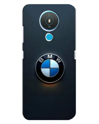 Чехол для Nokia 1.4 с картинкой «Логотип BMW — минимализм»