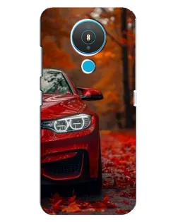 Чехол для Nokia 1.4 с картинкой «Осенняя BMW M4»