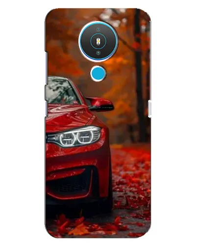 Чехол для Nokia 1.4 с картинкой «Осенняя BMW M4»