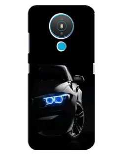 Чехол для Nokia 1.4 с картинкой «BMW — ночной взгляд»