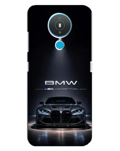 Чехол для Nokia 1.4 с картинкой «BMW сквозь ночной город» Чехол для Nokia 1.4 с картинкой «BMW сквозь ночной город»