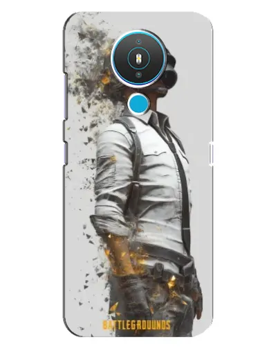 Чехол для Nokia 1.4 с картинкой «PUBG — боец в пыли»