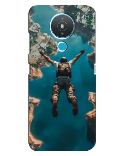 Чехол для Nokia 1.4 с картинкой «PUBG — свободное падение»