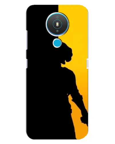 Чехол для Nokia 1.4 с картинкой «Тень воина PUBG»
