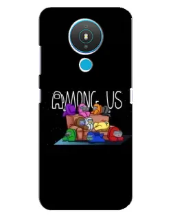 Чехол для Nokia 1.4 с картинкой «Логотип Among Us» Чехол для Nokia 1.4 с картинкой «Логотип Among Us»