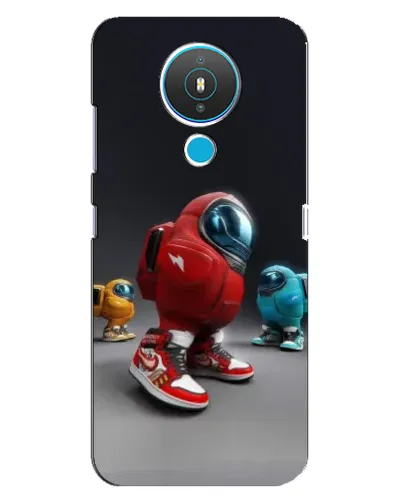 Чехол для Nokia 1.4 с картинкой «Among Us — 3D стиль»