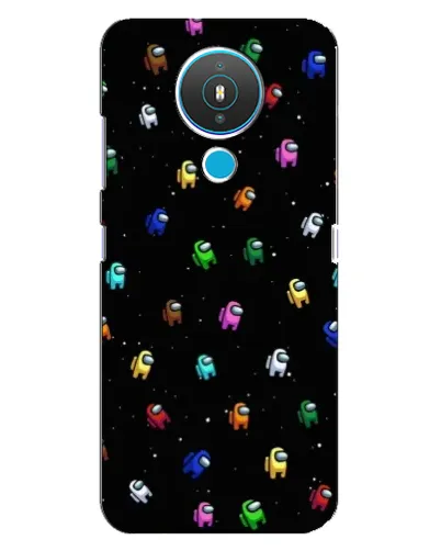 Чехол для Nokia 1.4 с картинкой «Экипаж Among Us»