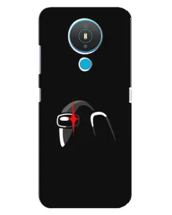 Чехол для Nokia 1.4 с картинкой «Among Us шлем»