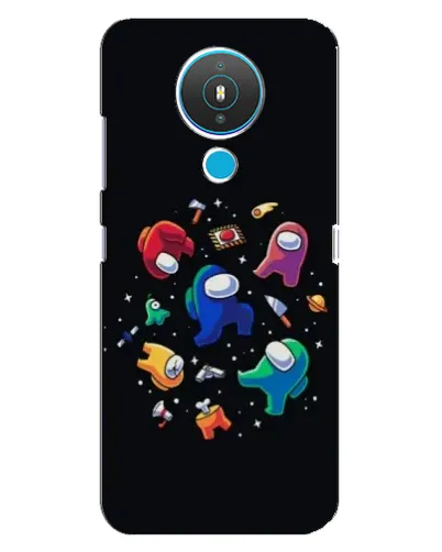 Чехол для Nokia 1.4 с картинкой «Among Us космос»