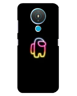 Чехол для Nokia 1.4 с картинкой «Among Us градиент»
