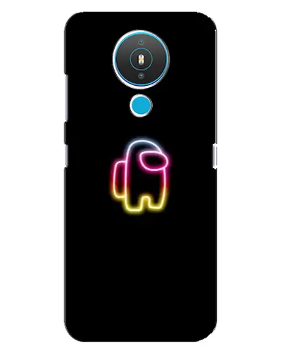 Чехол для Nokia 1.4 с картинкой «Among Us градиент»