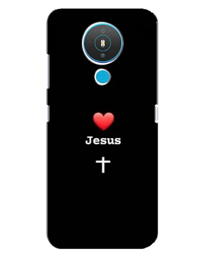 Чехол для Nokia 1.4 с картинкой «Сердце - Jesus» Чехол для Nokia 1.4 с картинкой «Сердце - Jesus»