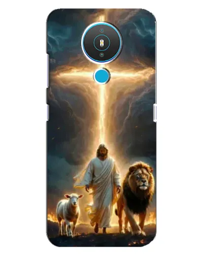 Чехол для Nokia 1.4 с картинкой «Лев Иуды и Свет» Чехол для Nokia 1.4 с картинкой «Лев Иуды и Свет»