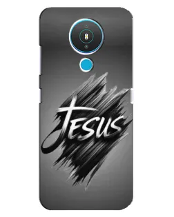 Чехол для Nokia 1.4 с картинкой «Надпись Jesus Graffiti»