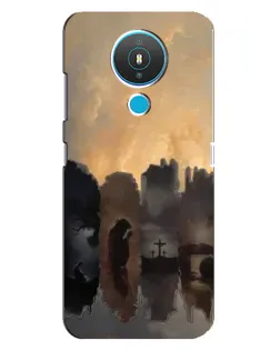 Чехол для Nokia 1.4 с картинкой «Дорога к вере»