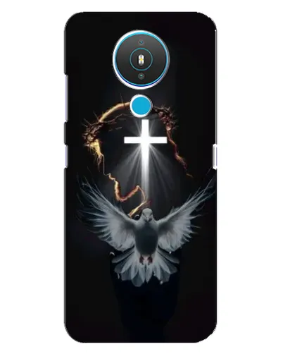 Чехол для Nokia 1.4 с картинкой «Голубь и Свет» Чехол для Nokia 1.4 с картинкой «Голубь и Свет»