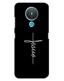 Чехол для Nokia 1.4 с картинкой «Тонкая линия веры»