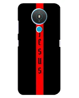 Чехол для Nokia 1.4 с картинкой «Красная линия веры»