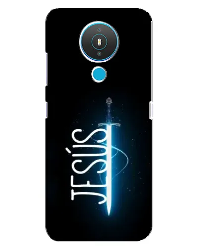 Чехол для Nokia 1.4 с картинкой «Меч Духа Jesus» Чехол для Nokia 1.4 с картинкой «Меч Духа Jesus»
