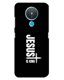 Чехол для Nokia 1.4 с картинкой «Вертикаль веры Jesus»