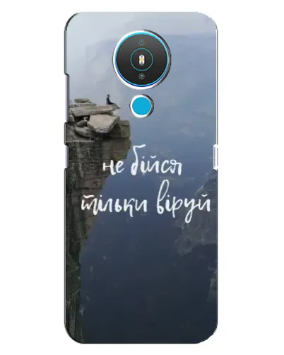 Чехол для Nokia 1.4 с картинкой «Вера над пропастью» Чехол для Nokia 1.4 с картинкой «Вера над пропастью»