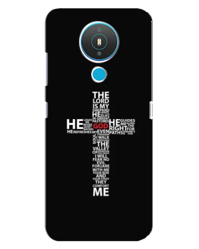 Чехол для Nokia 1.4 с картинкой «Текстовый крест» Чехол для Nokia 1.4 с картинкой «Текстовый крест»