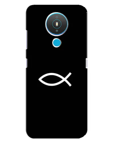 Чехол для Nokia 1.4 с картинкой «Символ рыбы Jesus» Чехол для Nokia 1.4 с картинкой «Символ рыбы Jesus»