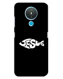 Чехол для Nokia 1.4 с картинкой «Рыба Jesus»