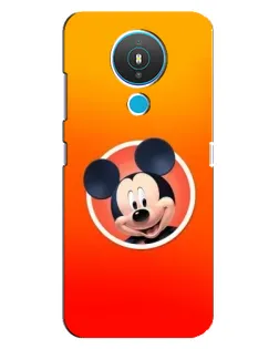 Чехол для Nokia 1.4 с картинкой «Mickey в круге»